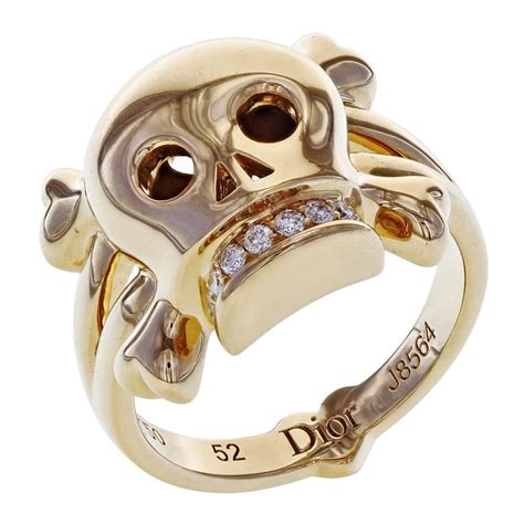 dior skull ring|dior rosegold ring kaufen.